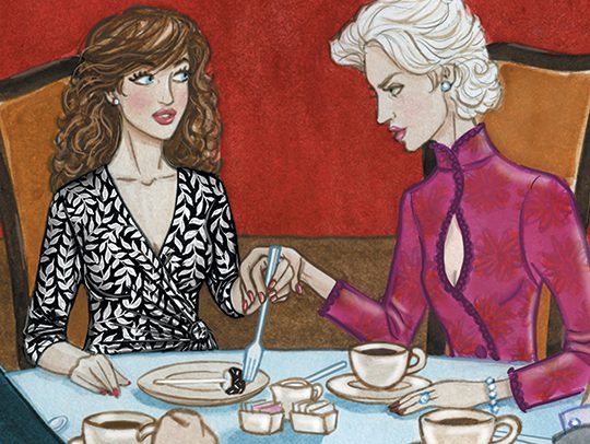 Gilding Lily: Dinner Scene